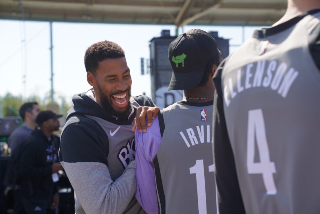 Nets Practice In The Park Statement Spreads Love The BKLYN Way
