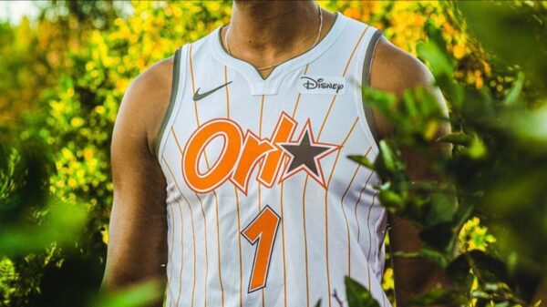 New Florida Orange Orlando Jerseys Are Magic