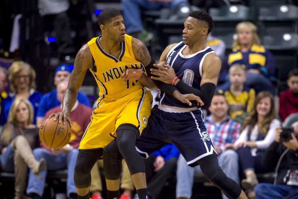 No Show Paul George Strikes Deal Thunder