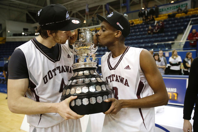 Ottawa Gee-gees Awarded No. 1 Seed At 2014 CIS Final 8 For The First Time In School History