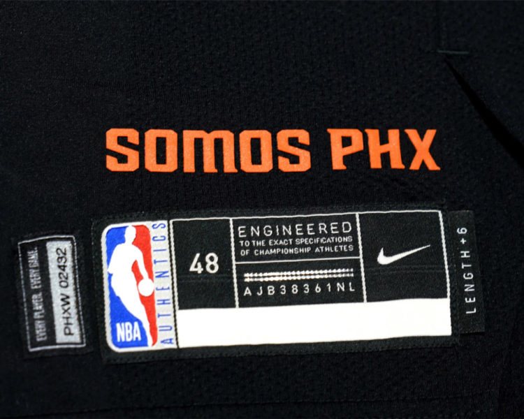 phoenix suns somos phoenix city edition jerseys 2019 2020