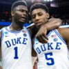 R.J. Barrett, Zion Williamson make All-America First Team