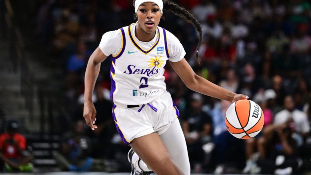 Rickea jackson is lighting it up for the sparks