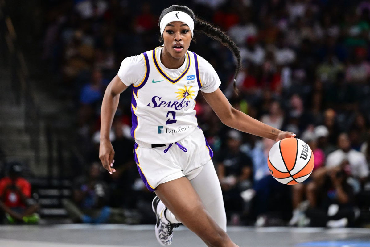 Rickea jackson is lighting it up for the sparks