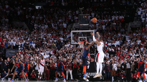 RIP OKC. Dame Time Clocks Thunder’s Reign From Way Downtown PDX