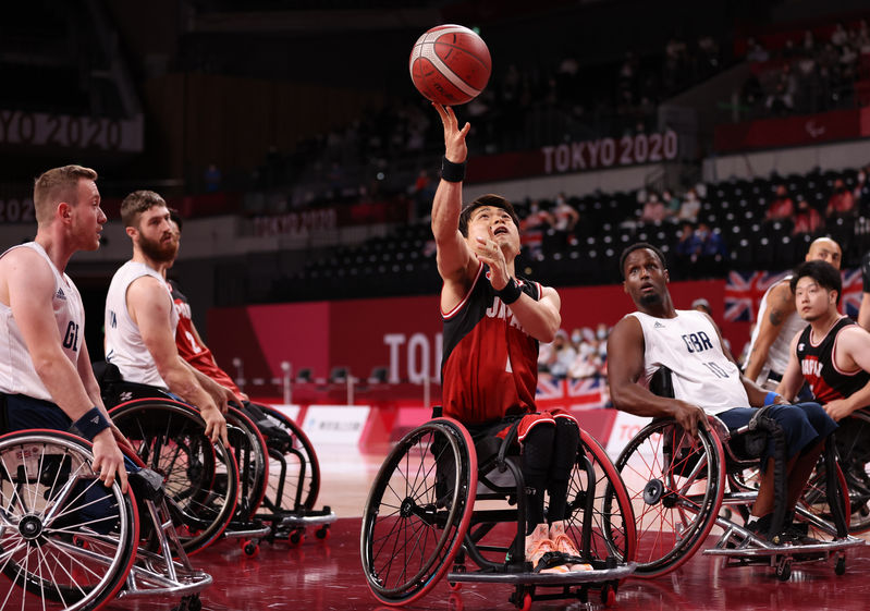Rising Above Great Britain Host Japan Head To Paralympic Basketball Finals