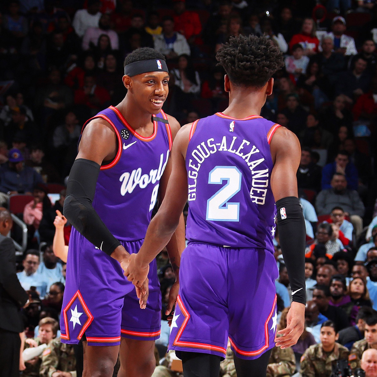 rj barrett and shai gilgeous alexander 2020 nba rising stars game