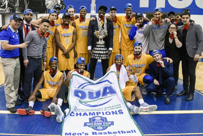 Ryerson Rams win first-ever OUA title, Secure No. 1 seed at 2016 CIS Final 8