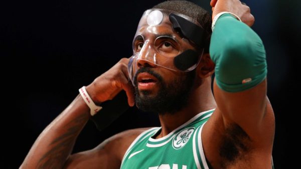 Somebody Stop The Mask Of Kyrie Irving