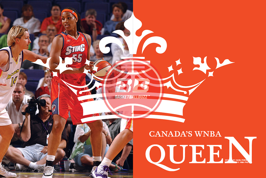 Tammy Sutton Brown Canadas Wnba Queen Basketballbuzz Magazine 2006