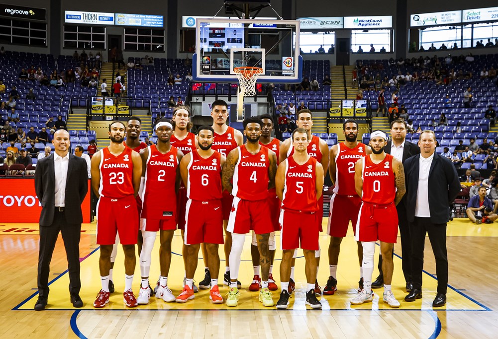 Team canada roster against argentina 2023 fiba basketball world cup americas qualifiers