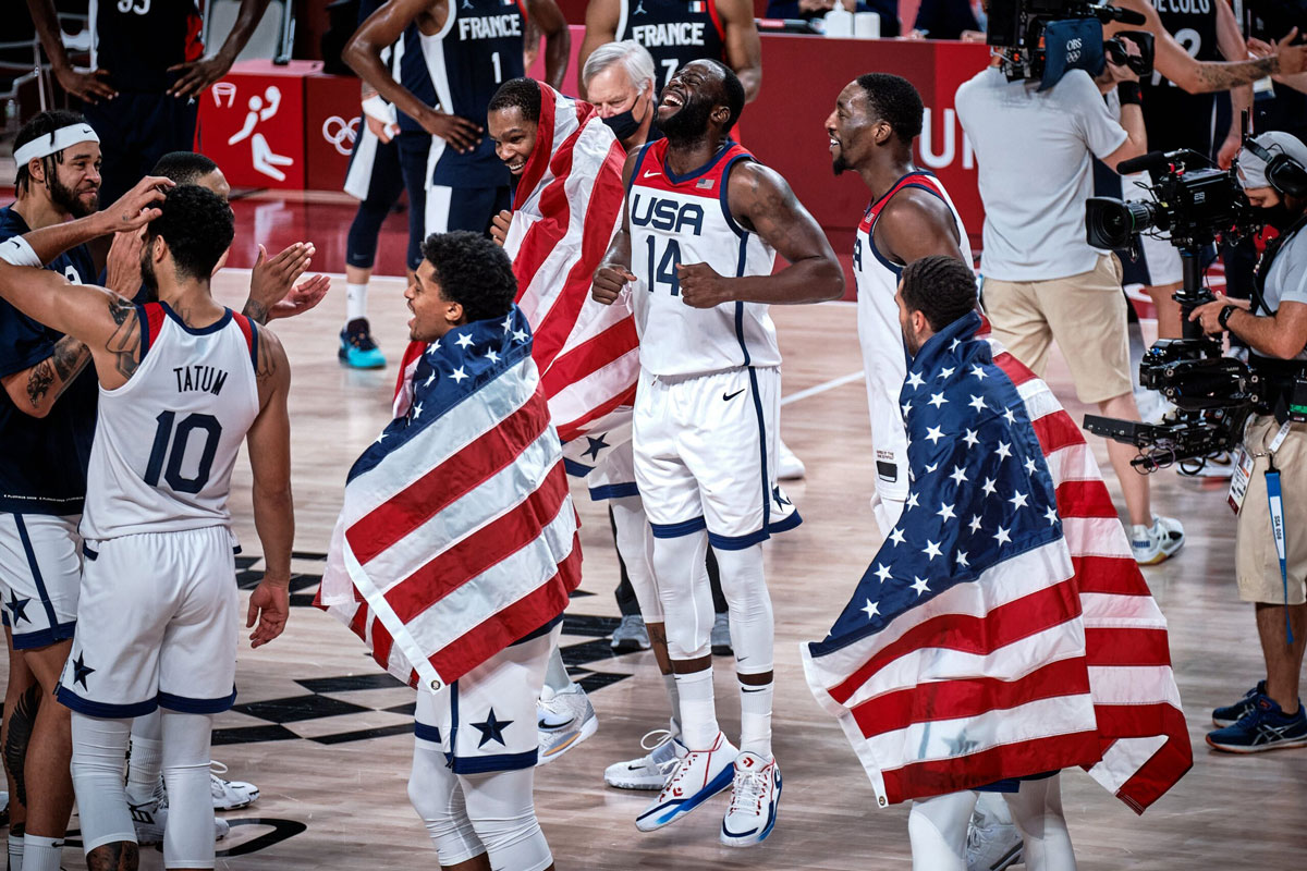 Team USA strikes gold in Tokyo 2020