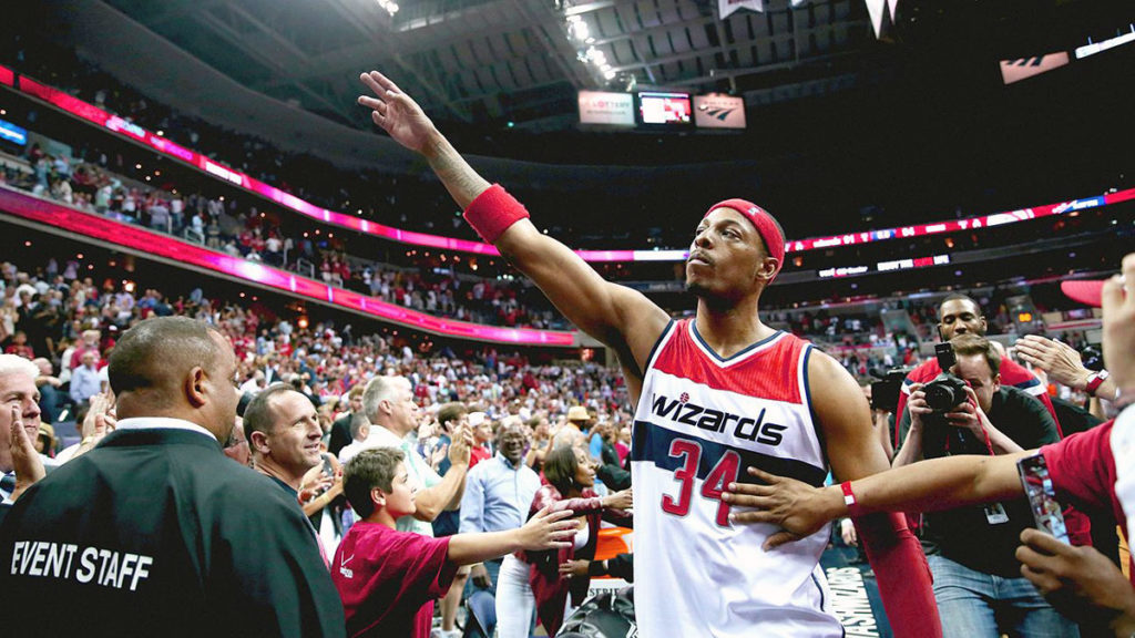 The Truth Hurts As Hawks Fly Past Wizards Legend Paul Pierce May Be Waving Goodbye