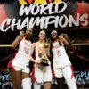 The USA women are the champions of the world