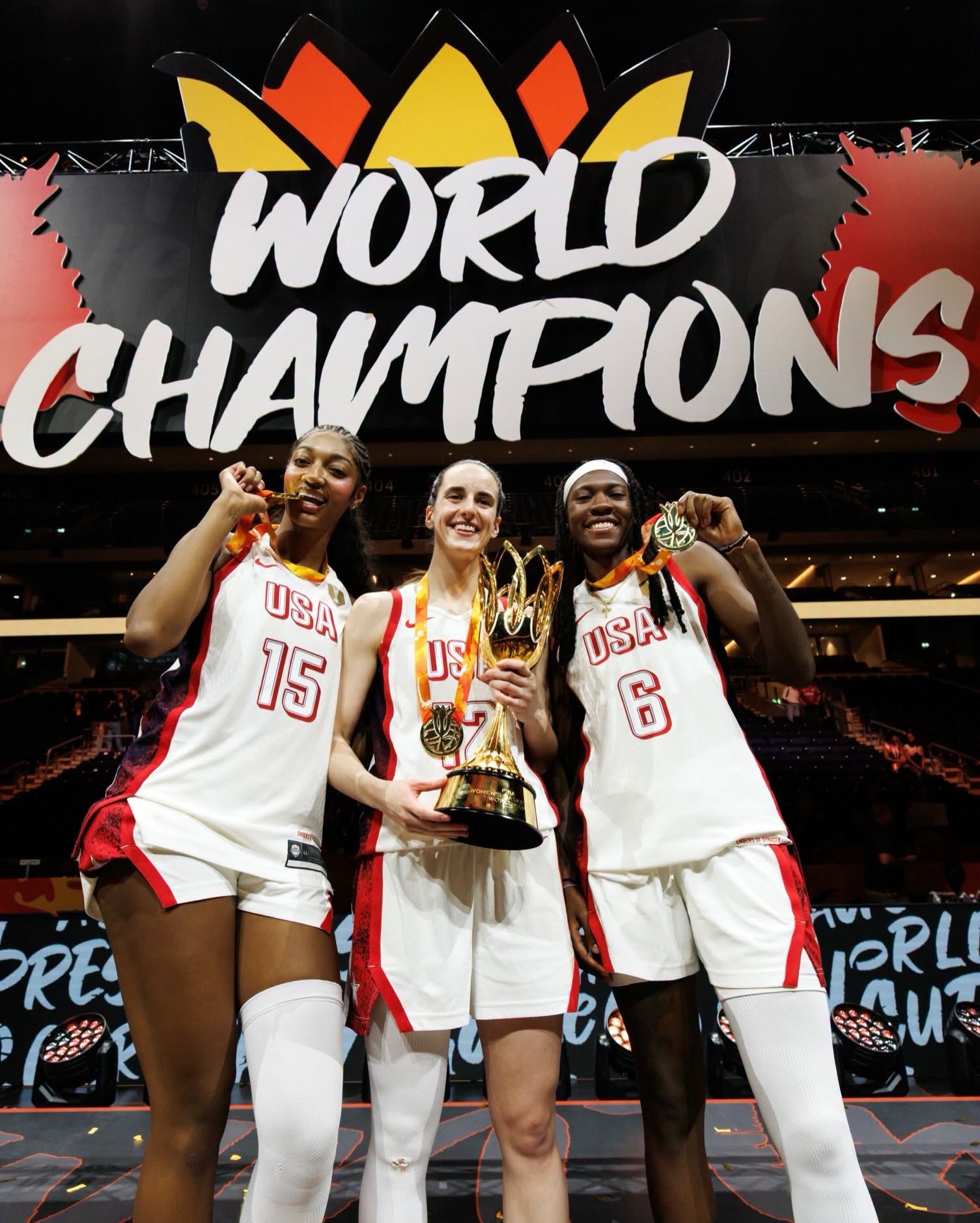 The USA women are the champions of the world