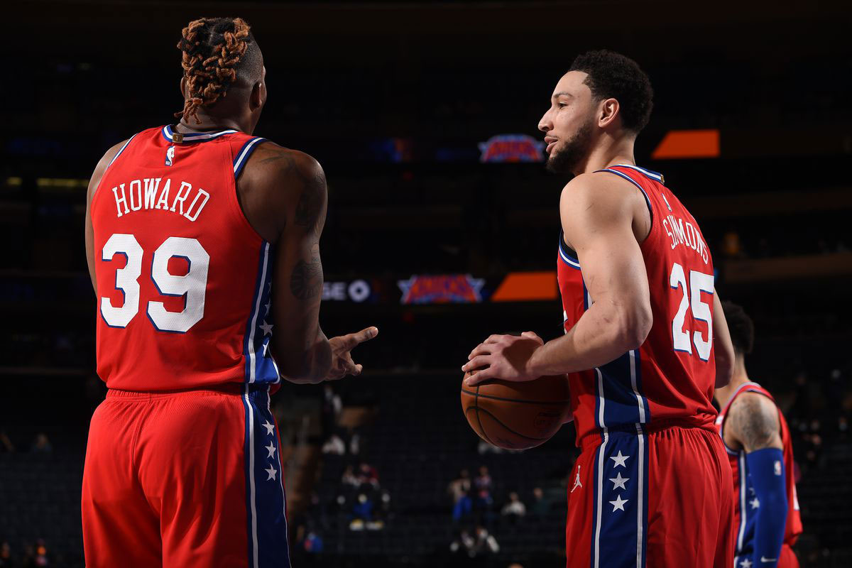 Philadelphia 76ers Dwight Howard and Ben Simmons - There is something wrong with the NBA right now