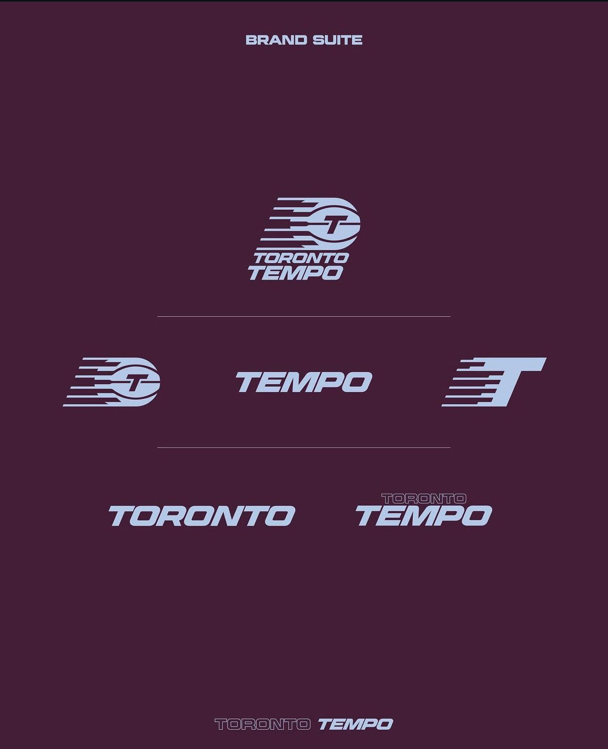 Toronto tempo logo and brand suite