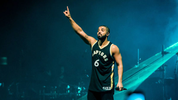 Torontos Very Own Owner Drake Unwraps New Raptors Jerseys At Ovo Fest