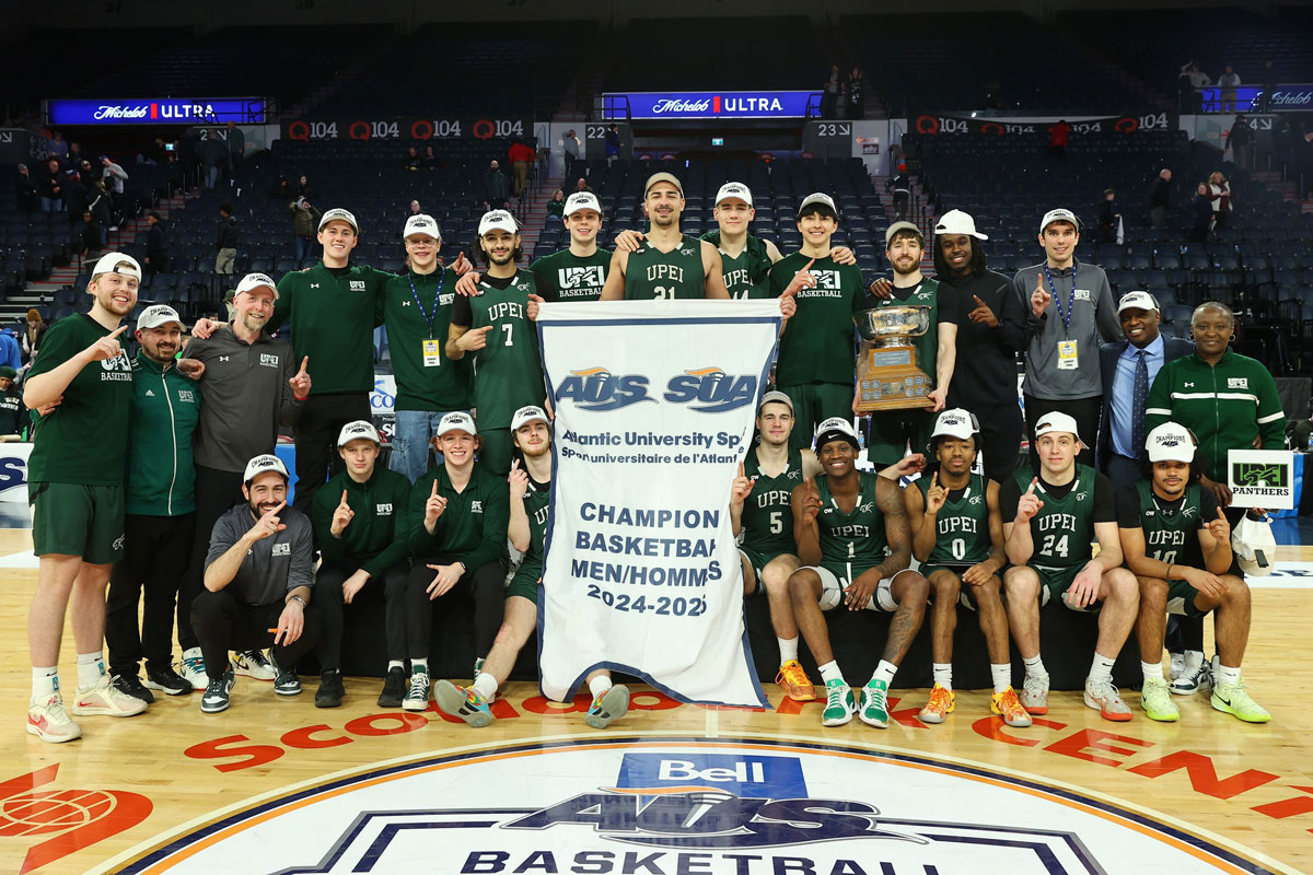 Upei panthers 2024 25 aus mens basketball champions