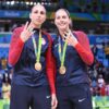 Usa basketball taking the torch dianna taurasi and sue bird lead the way to tokyo