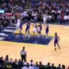 Vince Carter catches Rondo napping throws down reverse Alley-oop