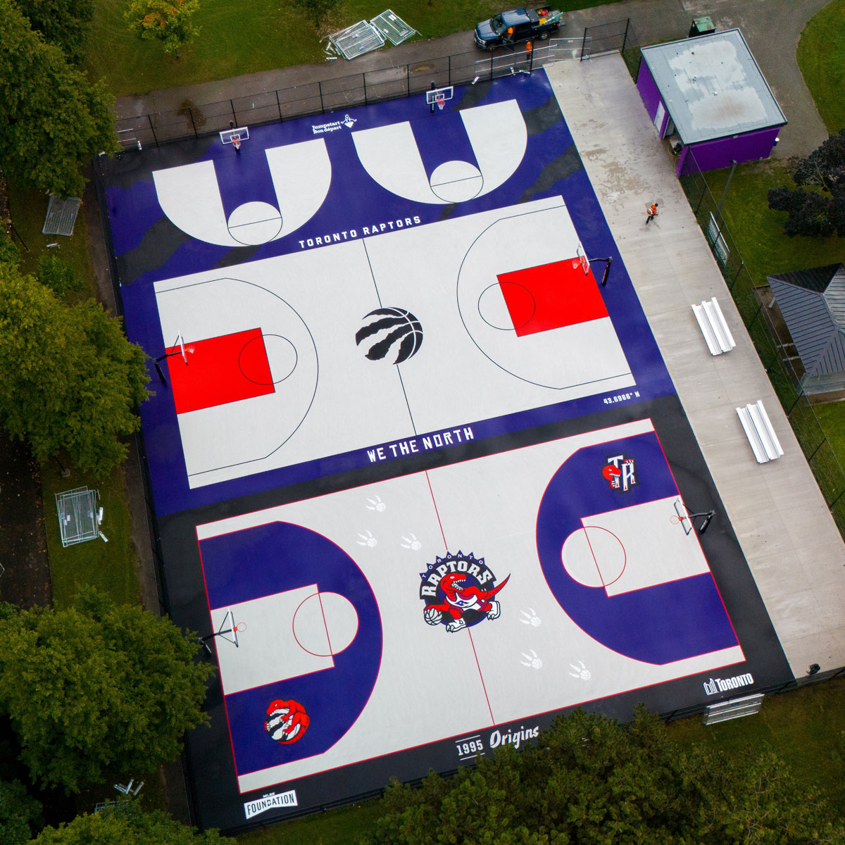 Vince carter court toronto raptors