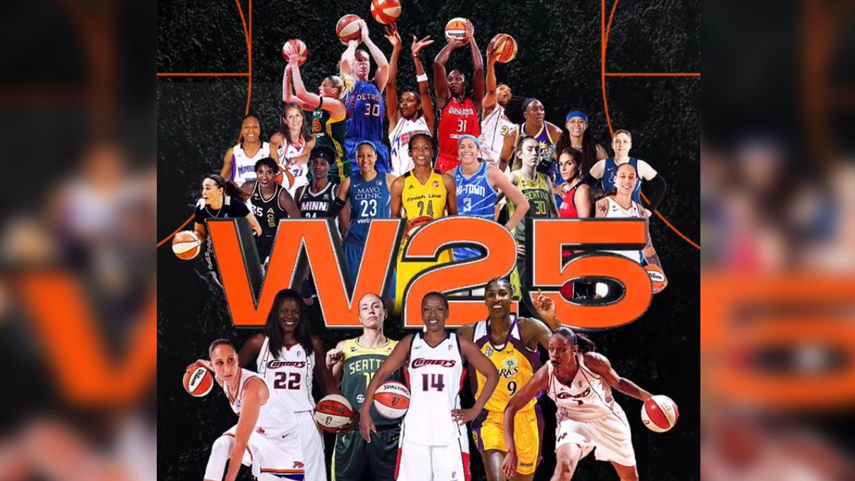 W25 Anniversary Celebrates The Best Top 25 Wnba Players Of All Time