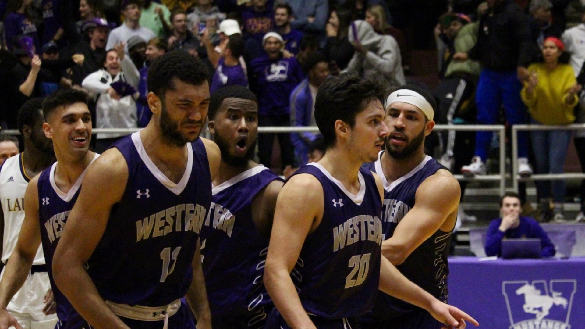 western mustangs return to u sports final 8 with dramatic 104 103 overtime win over laurier golden hawks