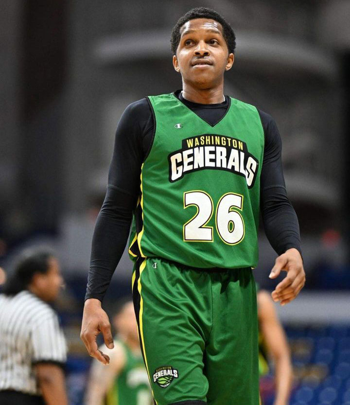 Will brown on the court for washington generals
