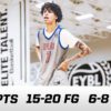 Will riley explodes for 42 points against team durant 2024 nike eybl indianapolis session youtube
